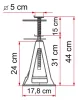 Fiamma Alu Jacks támasztóbak szett, 4 db