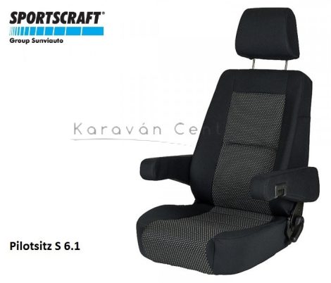 Sportscraft S  6.1 pilótaülés, Ara schwarz