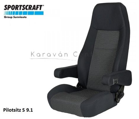 Sportscraft S  9.1 pilótaülés, Ara schwarz