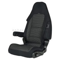 Sportscraft S 10.1 pilótaülés, vezetőoldali, Ara schwarz