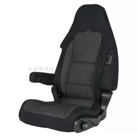 Sportscraft S 10.1 pilótaülés, vezetőoldali, Ara schwarz