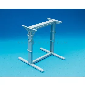   Kesseböhmer HTA 116/25 asztalláb 655/750 mm, világosszürke