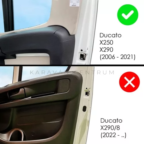 HeoSafe Van Security Paket Ducato 2006-2021, fehér