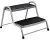 Brunner King Double XL acél fellépő, ezüst