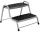 Brunner King Double XL acél fellépő, ezüst