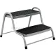 Brunner King Double XL acél fellépő, ezüst