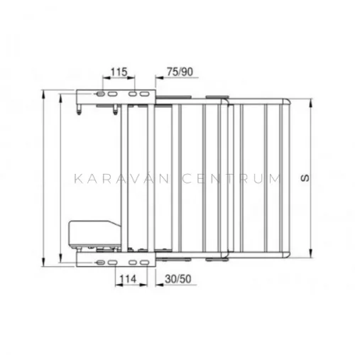 Thule Double Step 12V 380 lépcső