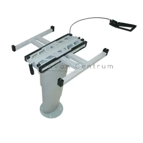   Kesseböhmer Primero Comfort HVD asztalláb 710 mm, világosszürke