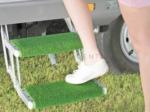 Fiamma Clean Step lábtörlő fellépőkre, fekete