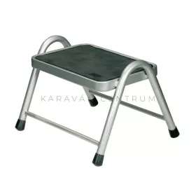 Brunner King acél fellépő, ezüst