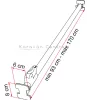 Fiamma Luggage Bar rakományrögzítő rúd