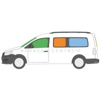 HTD Jubilee 9 rétegű thermopaplan szett, VW Caddy hátsó