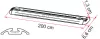 Fiamma Garage-Bars Premium 200 rakományrögzítő sínpár, 200 cm