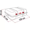 Fiamma Ultra Box Top 2 tetőbox, 400 liter