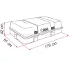 Fiamma Ultra Box Top 3 tetőbox, 520 liter