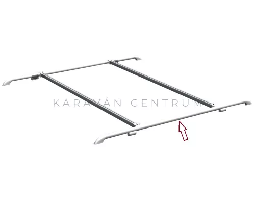 Thule Roof Rail Deluxe tetőtartó, fehér