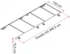 Fiamma Roof Rail Ducato H3 tetőkeret