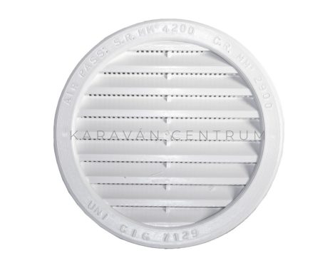 Fawo szellőzőrács ø 120 mm, fehér