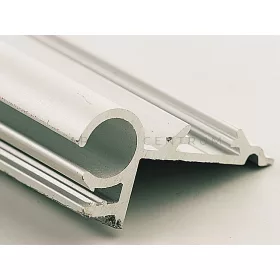 Alumínium profilléc 27 x 13,6 mm, 600 cm