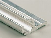 Alumínium profilléc 28 x 13 mm, 500 cm