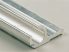 Alumínium profilléc 28 x 13 mm, 500 cm