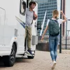 Thule Slide-Out Step G2 Crafter kihúzható elektromos lépcső, 400 mm