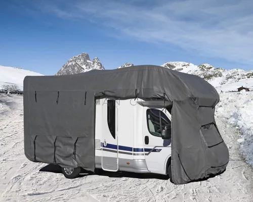 Camper Cover  6M alkóvos lakóautó téli védőponyva, 850 cm