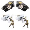 HEOSystem Paket biztonsági zárszett Ducato 2006-2021, 2+2 db HEOSystem Paket biztonsági zárszett Ducato 2006-2021, 2+2 db
