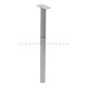 Lippert Mistral teleszkópos asztalláb 720 mm, világosszürke