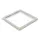 MPK Ducato beépítőkeret 280 x 280 mm, fehér