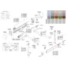 Fiamma F45i, F45Ti 300-400 cm előtető csuklós kar, jobb oldali