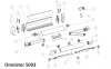 Thule/Omnistor 5003 szerkezet végelem, balos