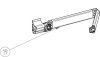 Thule/Omnistor 5003 csuklós kar, 230 cm, balos Thule/Omnistor 5003 csuklós kar, 230 cm, balos