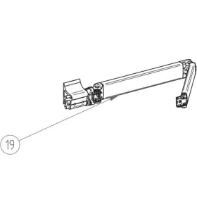 Thule/Omnistor 5003 csuklós kar, 230 cm, balos