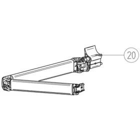 Thule/Omnistor 5003 csuklós kar, 260 cm, jobbos