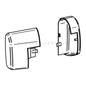   Thule/Omnistor 5200 végzáró burkolat, antracit - 1500603067