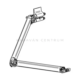  Thule/Omnistor 5200 csuklós kar 300 - 500 cm, jobb oldali - 1500603089