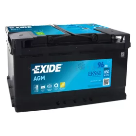 Exide EK960 AGM akkumulátor, 96Ah 850A
