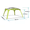Brunner Medusa II pavilon 4 x 4 m, zöld