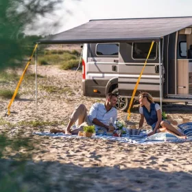 Fiamma Tie Down S előtető viharszett, sárga