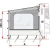 Fiamma Side W Caravanstore/F35 oldalfal