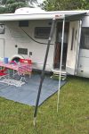 Fiamma Tie Down S előtető viharszett, fekete Fiamma Tie Down S előtető viharszett, fekete