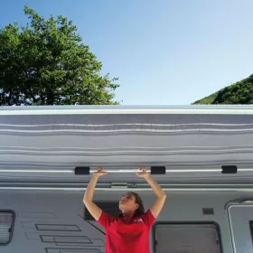   Fiamma Magicrafter 400 teleszkópos feszítőrúd - bemutató darabok