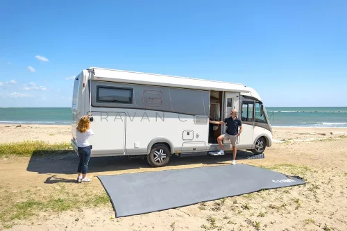 Fiamma F80L fehér előtető, 600 cm Royal grey
