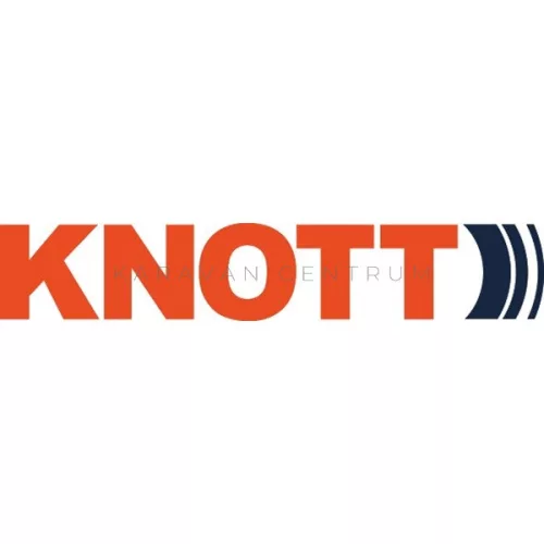Knott orrkerék mérleggel ø 210 x 65 mm, 150 kg