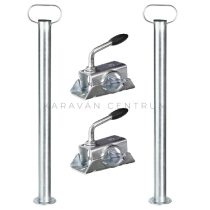   Winterhoff utánfutó támasztó csőláb szett, ø 48 x 750 mm