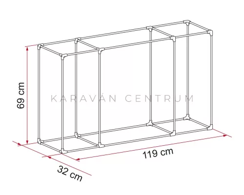 Fiamma Cargo Back tárolózsák