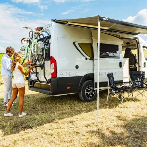 Fiamma Carry-Bike DJ kerékpártartó rögzítőprofil Crafter 2016-2024, alu-fekete