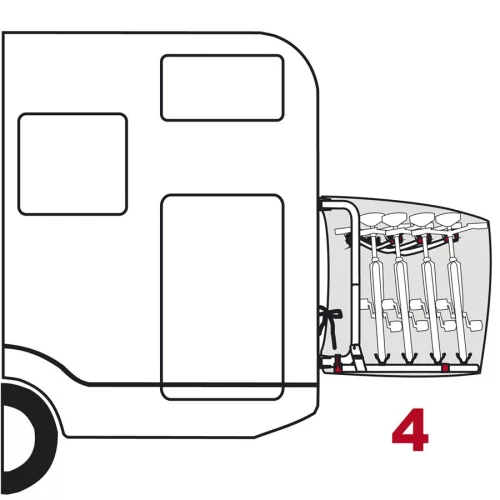 Fiamma Bike Cover S4 kerékpártakaró