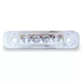 Jokon PL 24-2/12V fehér LED helyzetjelző lámpa
